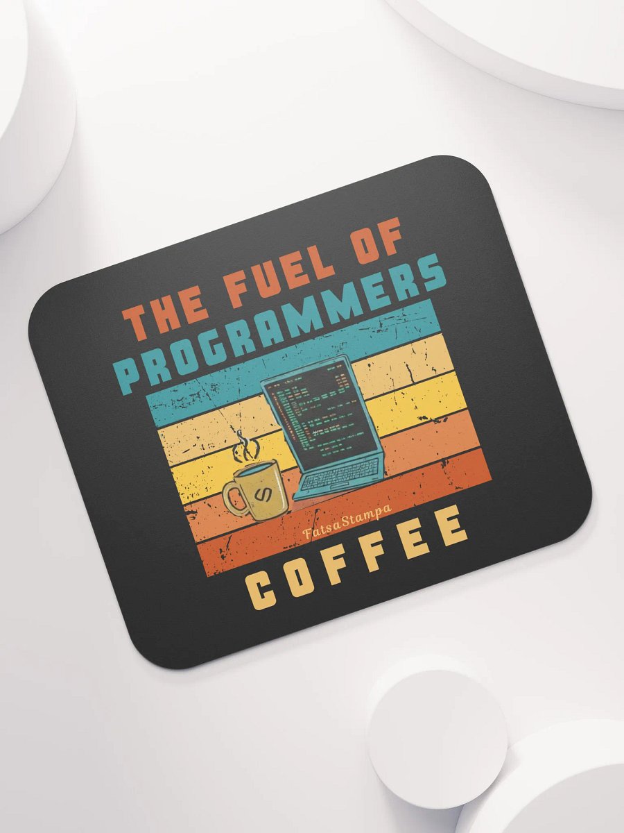 Retro Programmer's Fuel Mouse Pad product image (7)