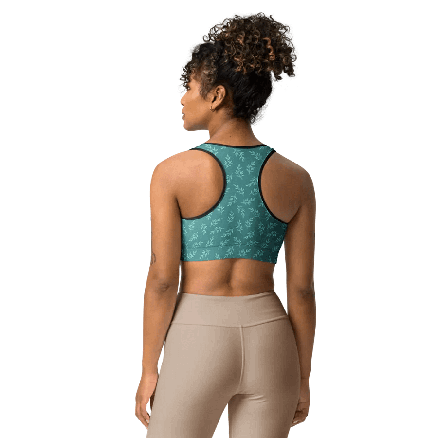 Turq All-Over Print Sports Bra product image (12)