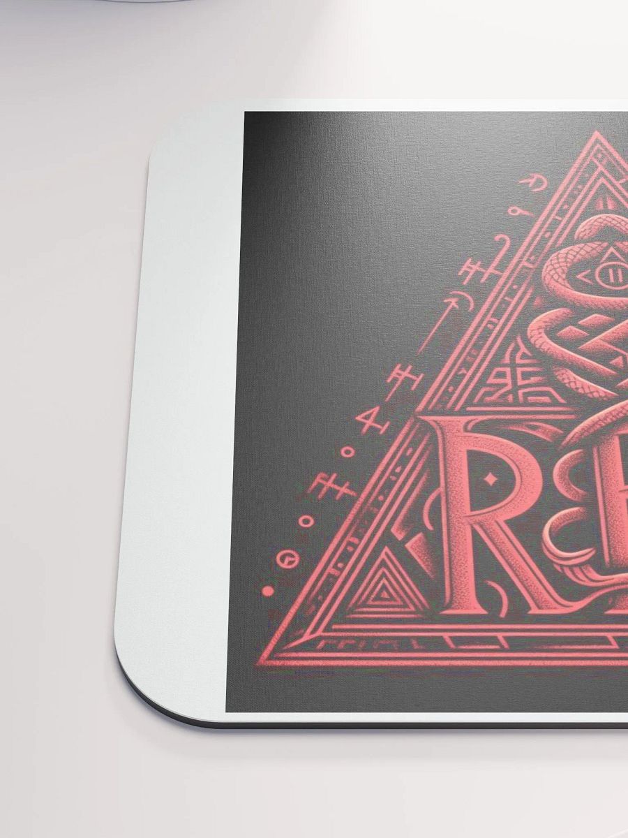 Mystic Serpent Triangle Mouse Pad product image (6)