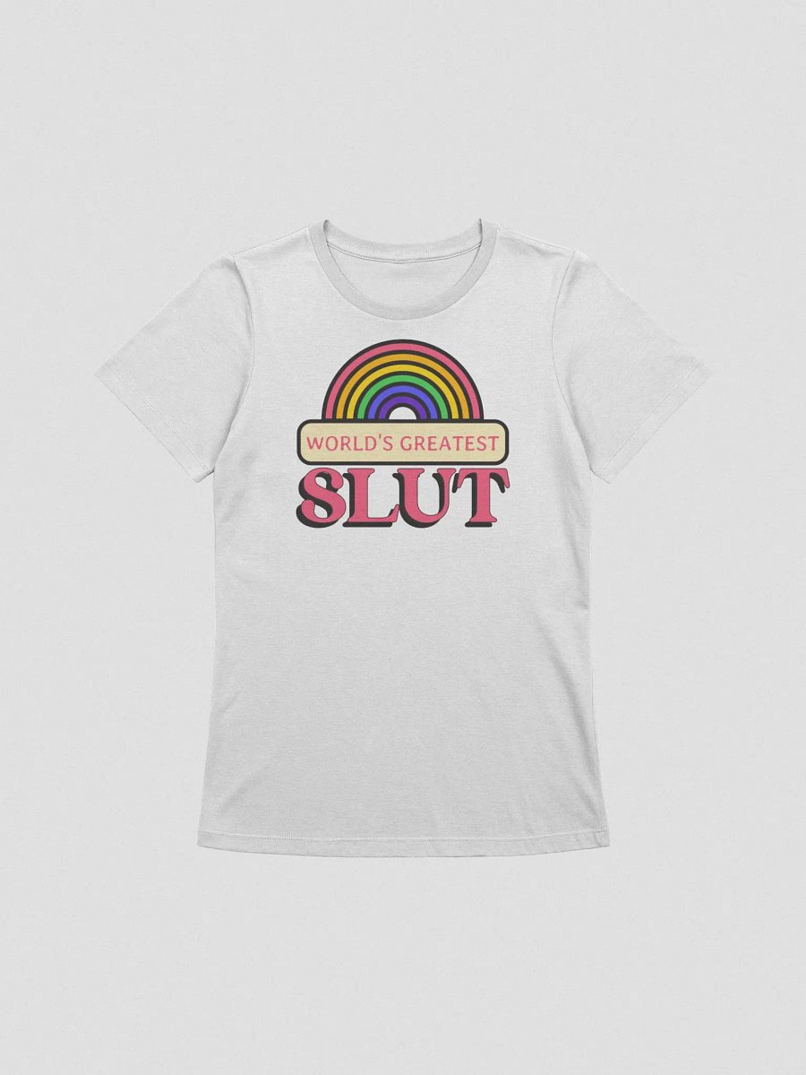 World's Greatest Slut supersoft femme cut t-shirt product image (2)