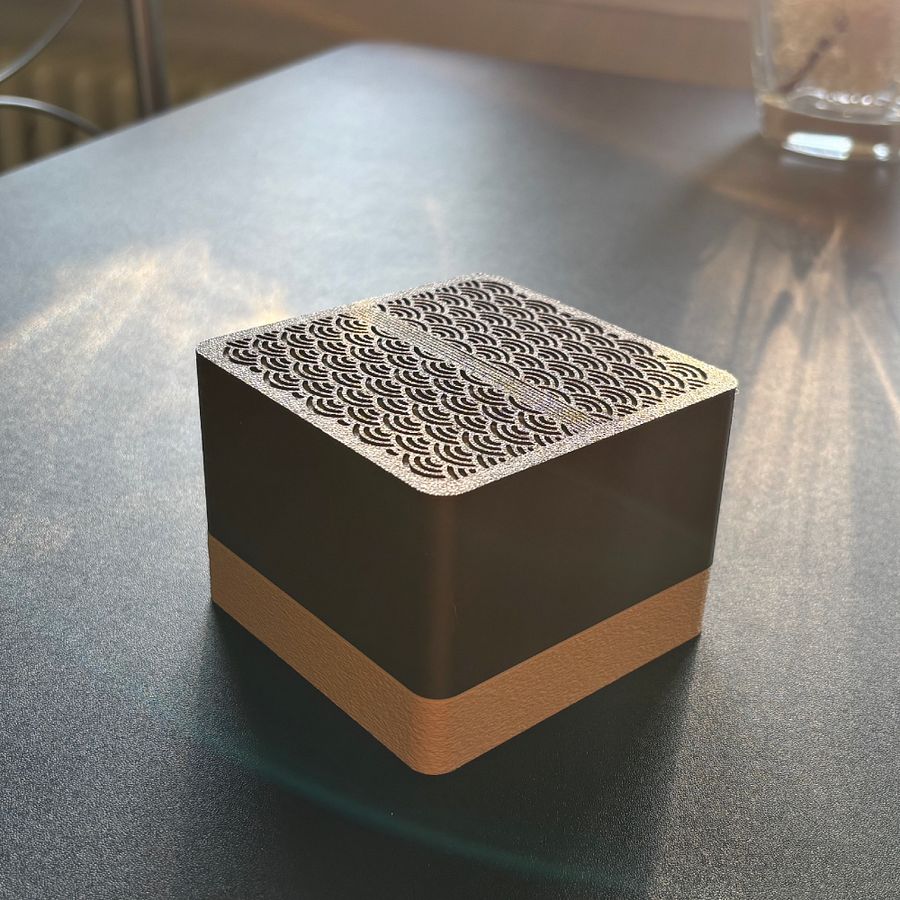 Custom Jewelry Box with Seigaiha Pattern product image (7)