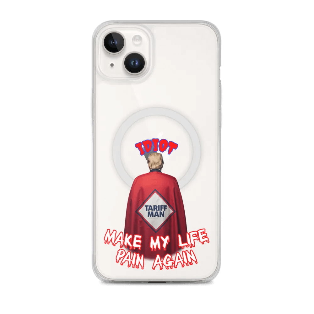 IDIOT TARIFF MAN iPhone® Clear Case product image (1)