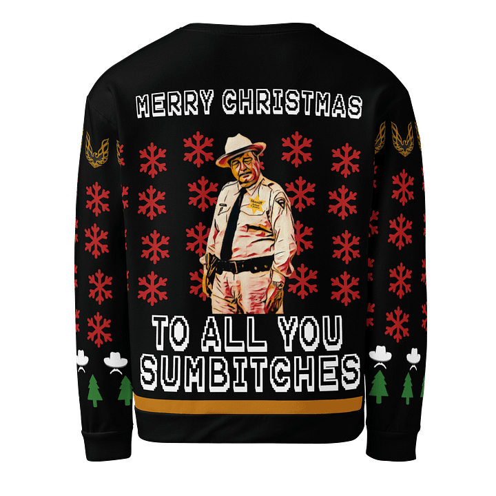 UGLY CHRISTMAS Sweatshirt SMOKEY and the BANDIT product image (2)