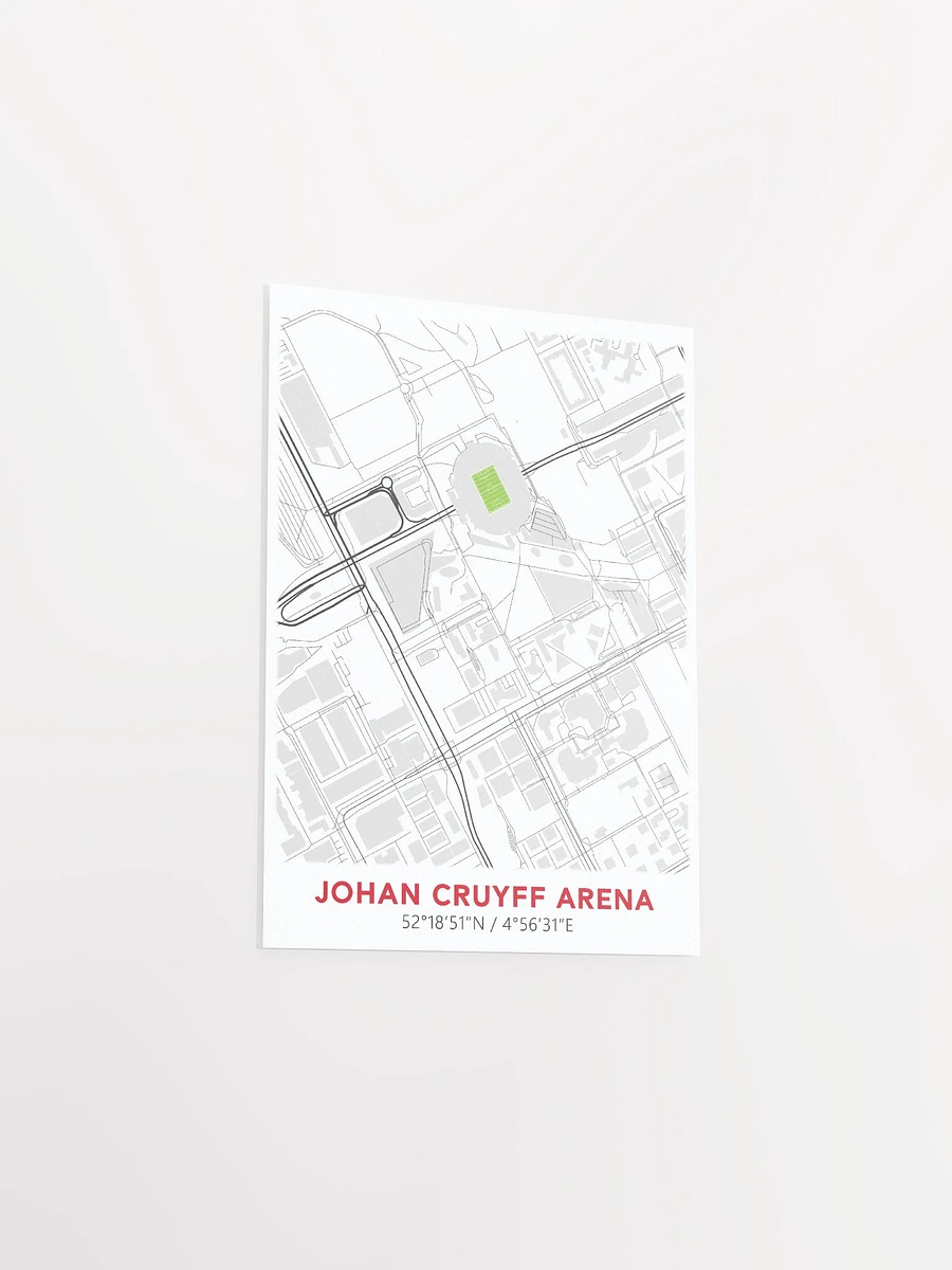 AFC Ajax Stadium Map Design Poster product image (11)