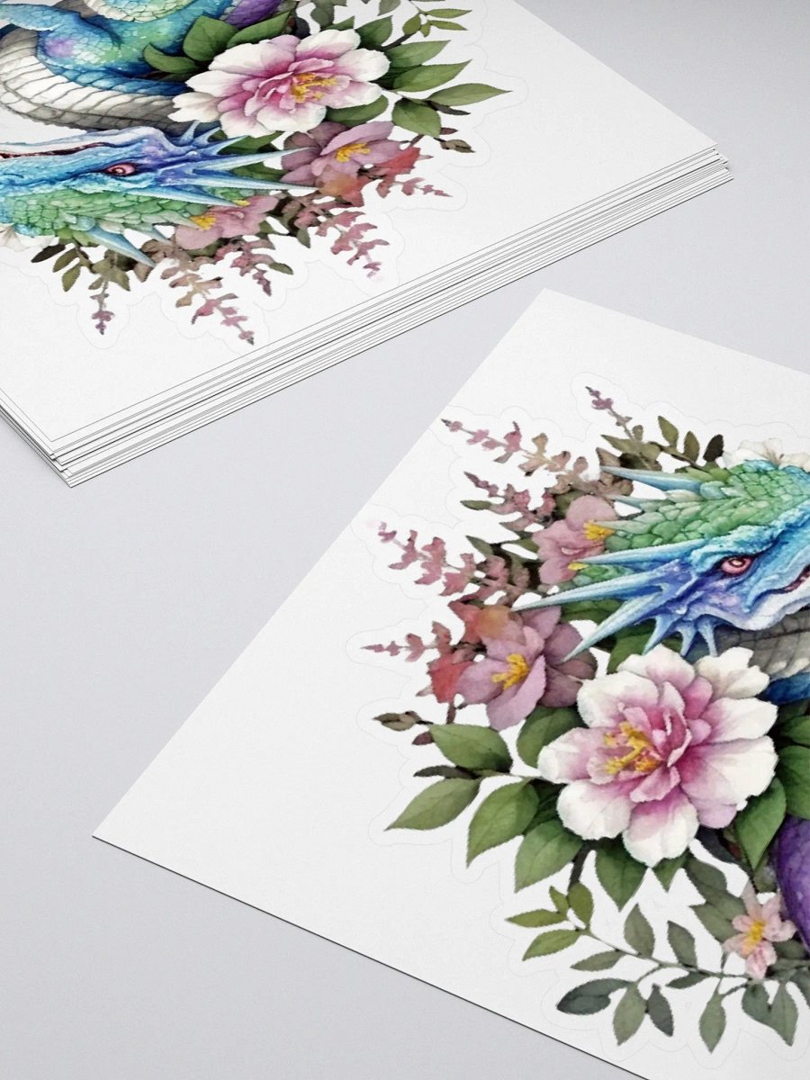 Whimsical Dragon Garden Stickers product image (10)