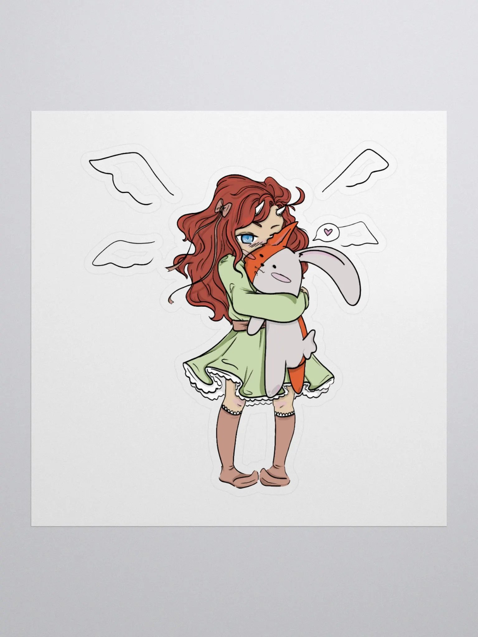 Little Red Sticker product image (1)