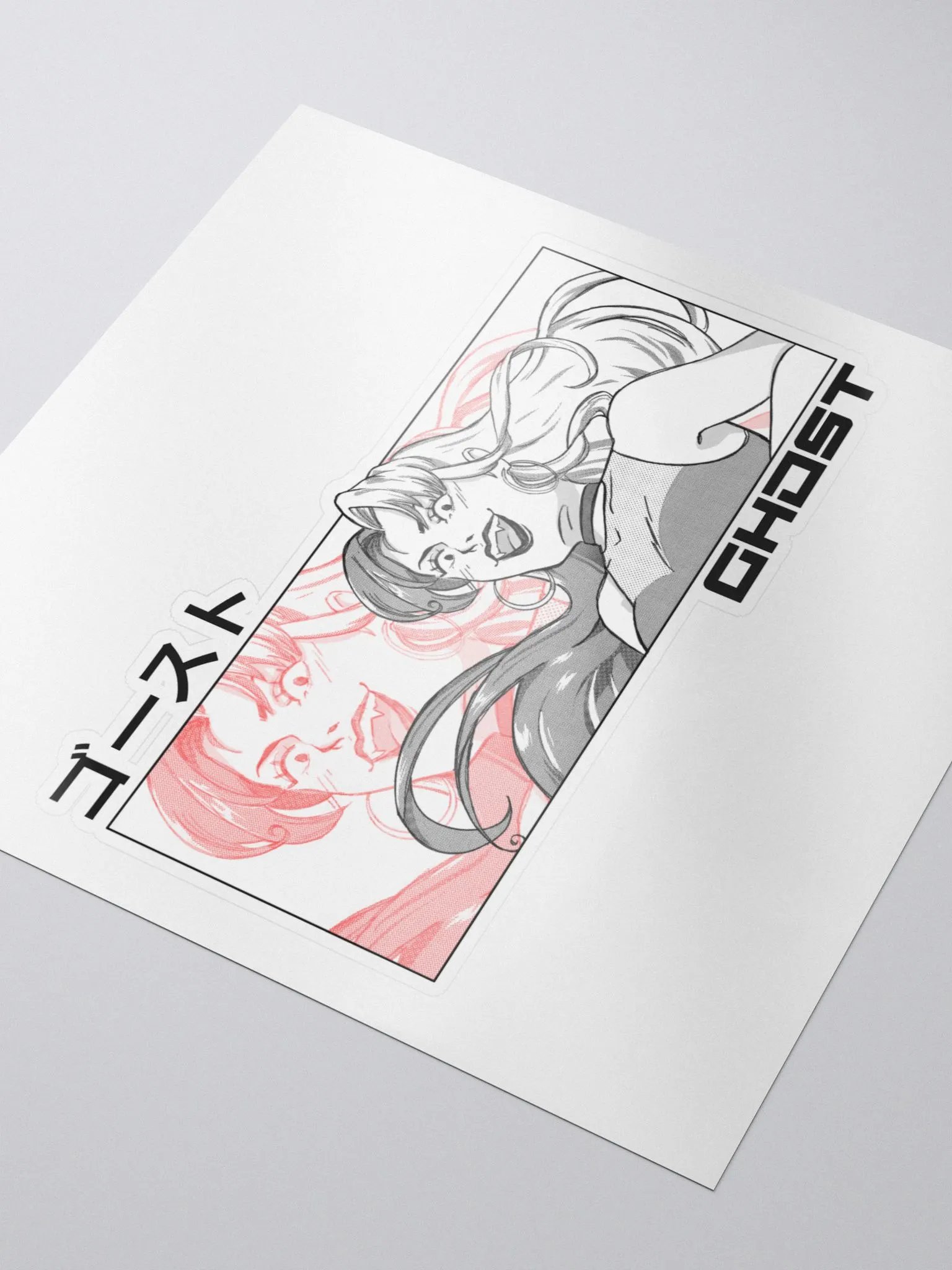 ゴースト GHOST // Kiss Cut Sticker product image (3)