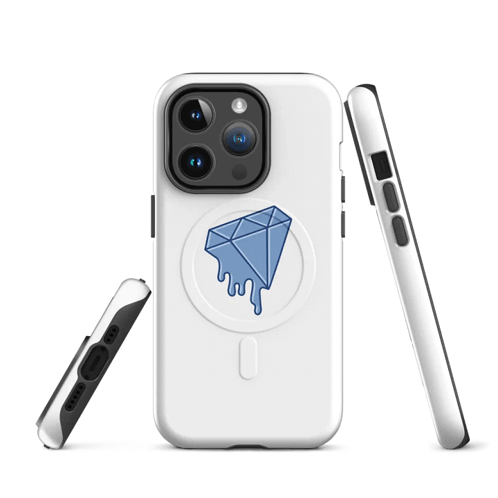 Melting Blue Diamond MagSafe® Tough Case product image (2)