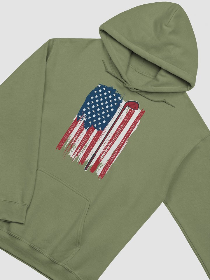 USA Flag Golfing Patriotic Hoodie product image (10)