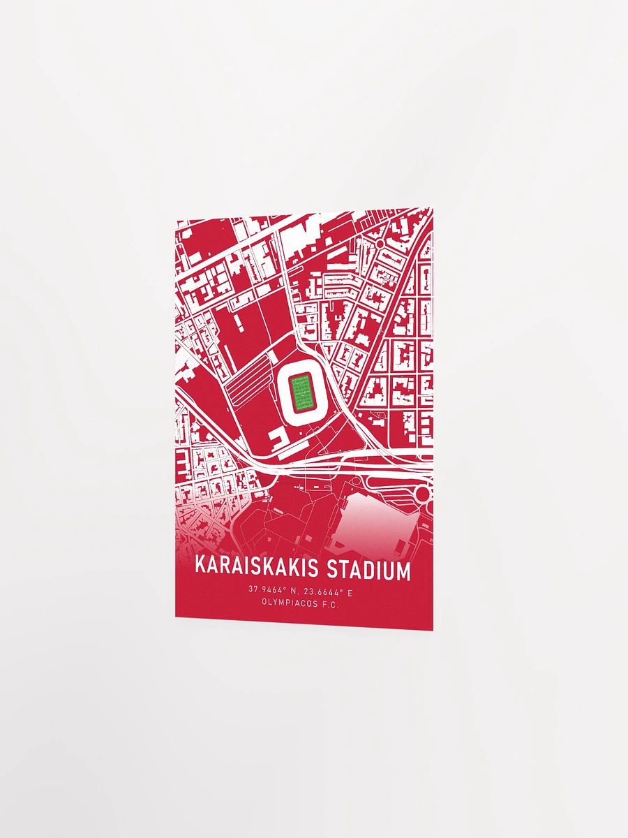 Olympiacos Stadium Map Design Poster product image (6)