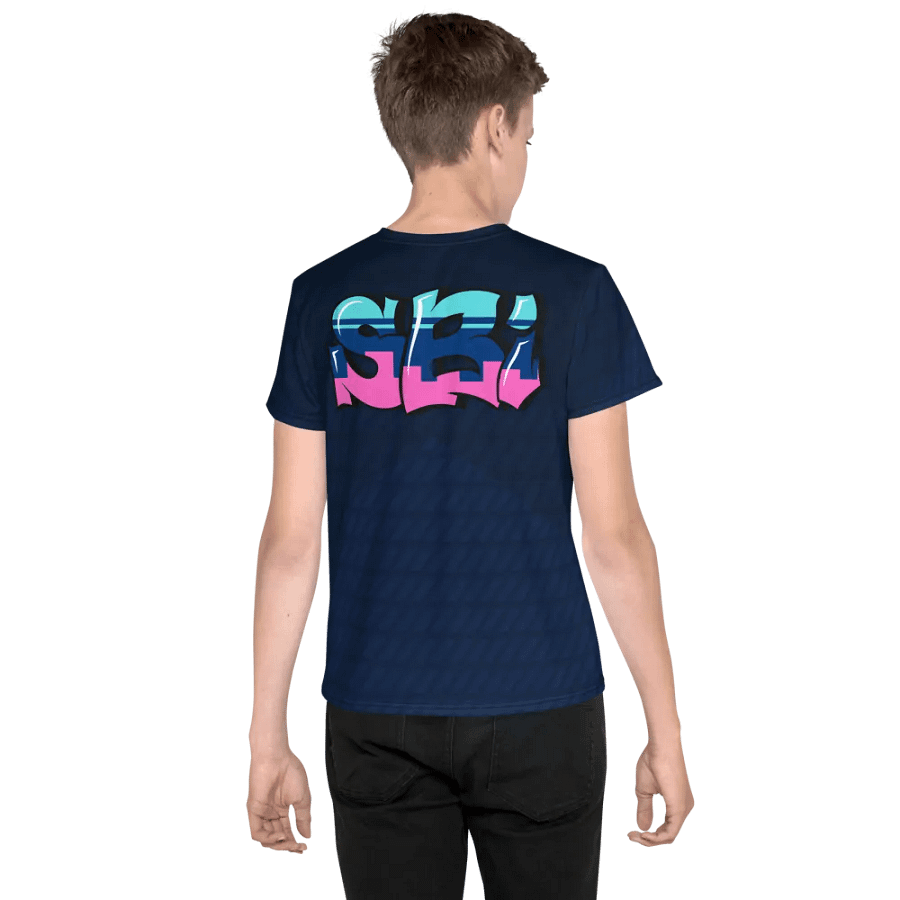 Youth Gamer tshirt – Feeling Lucky by StickBoi Ink product image (4)