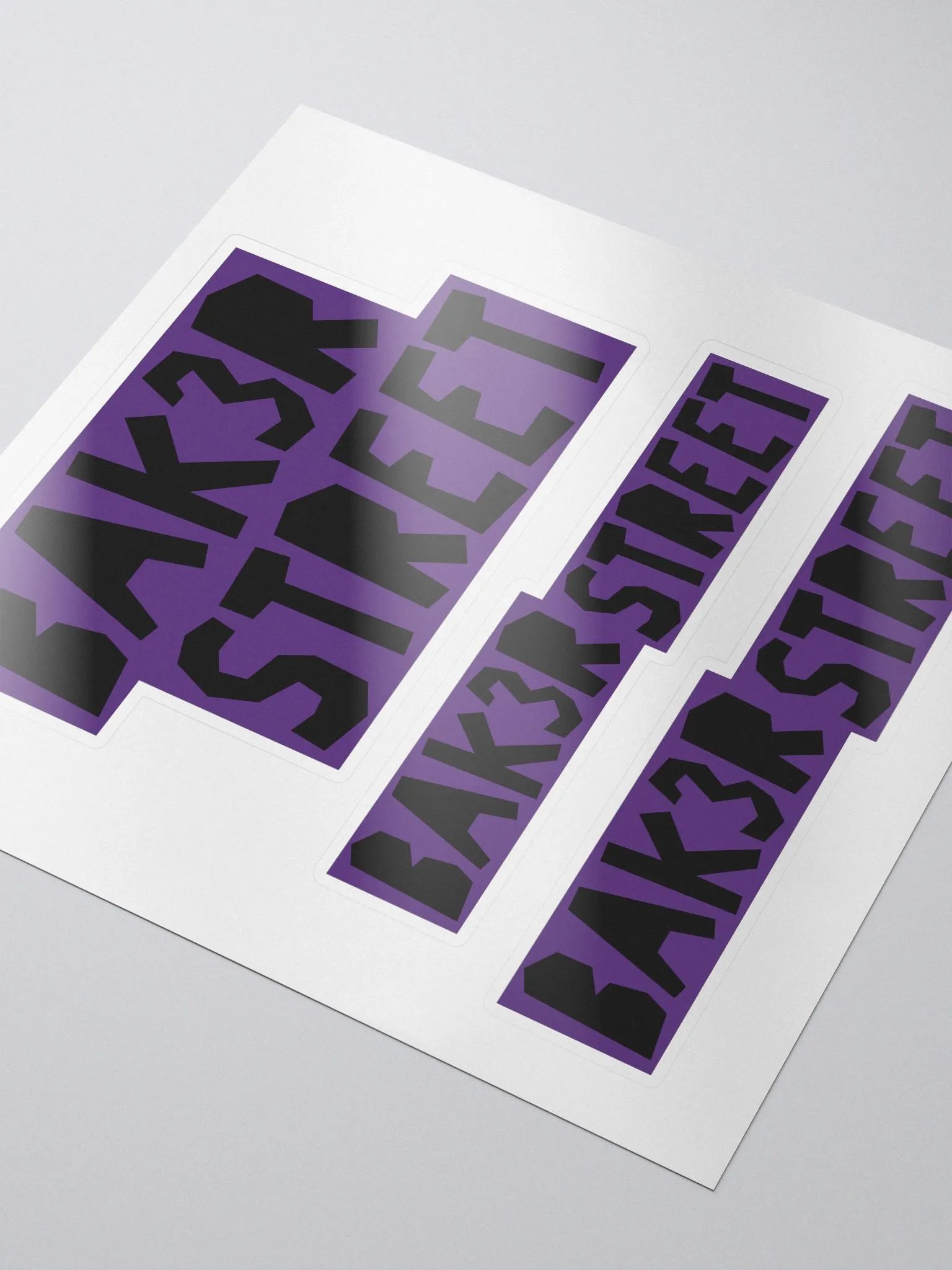 Bak3rstreet Sticker Sheet product image (3)
