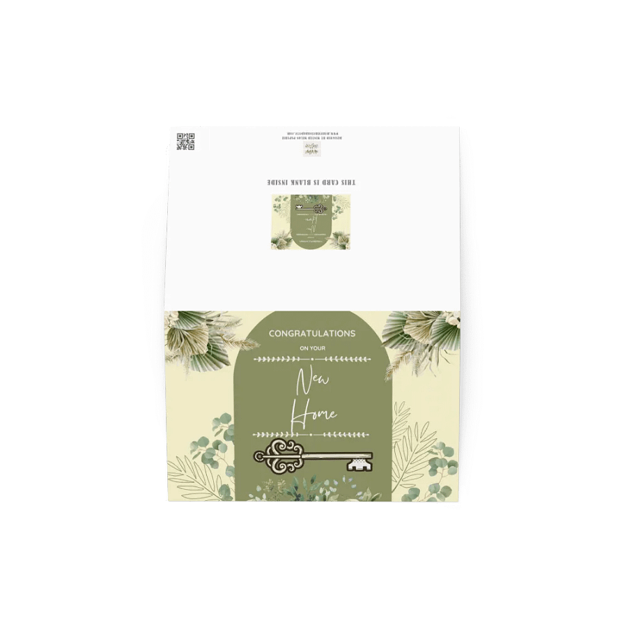Elegant Congratulations on your New Home Card product image (3)