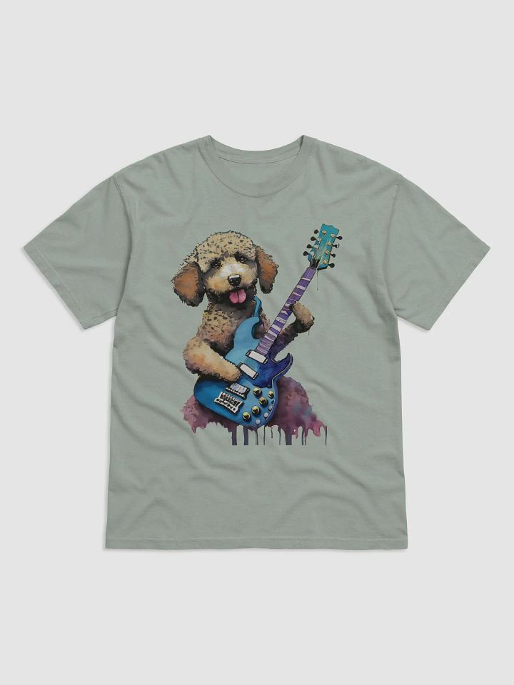 Rock Out with Your Pup: Labradoodle Electric Guitar Tee product image (7)