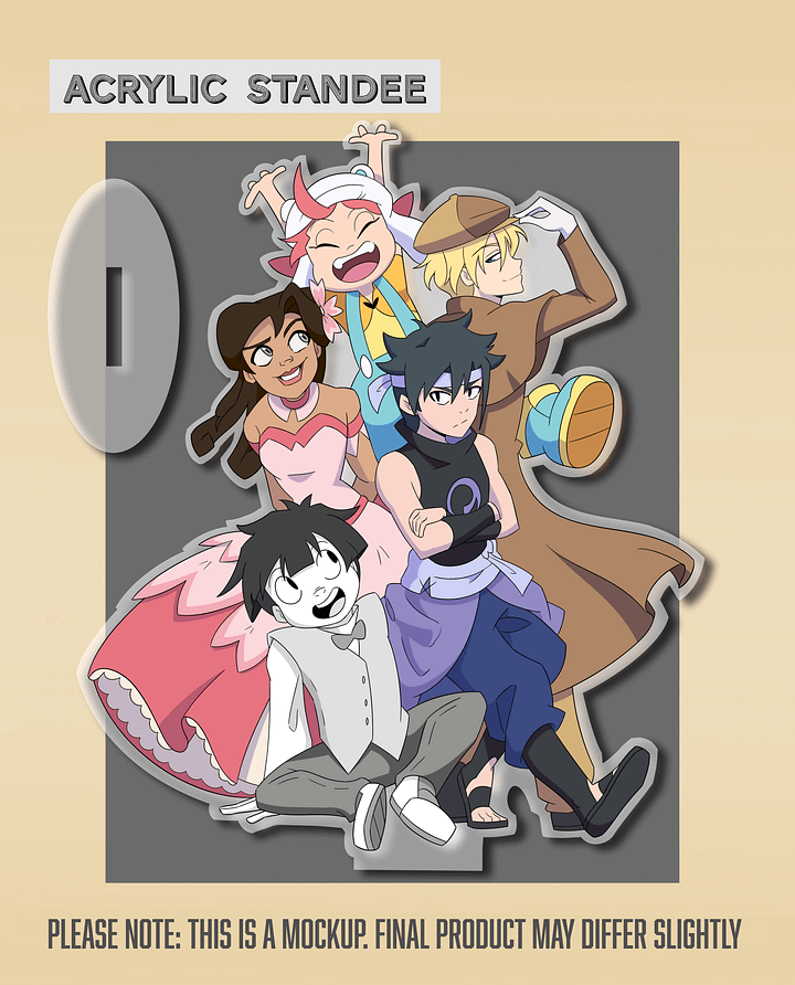 Art Of Murder Group Acrylic Standee (Limited Preorder) product image (1)