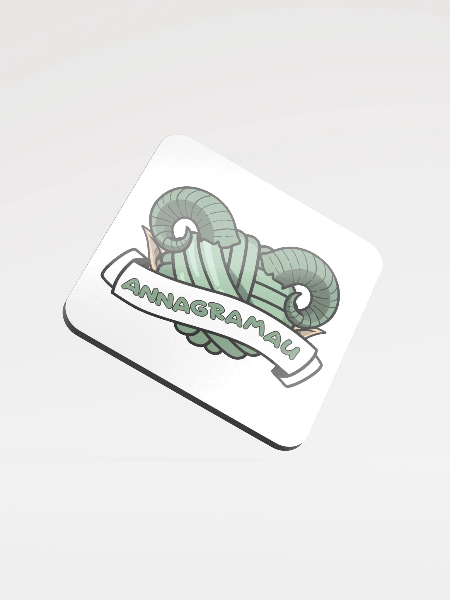 Glossed Cork Coaster - Logo product image (1)