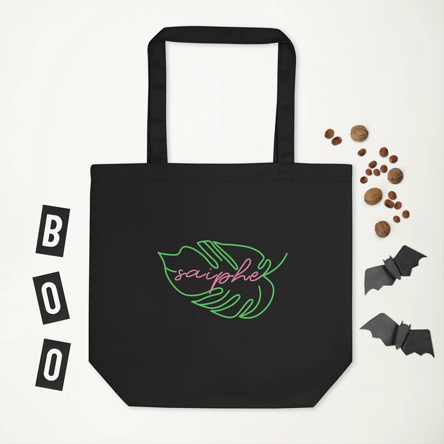 Saiphe Leaf Logo Black Tote product image (3)