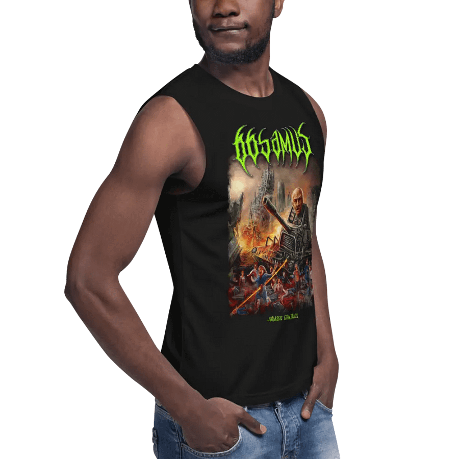Jurassic Geriatrics muscle tank product image (8)