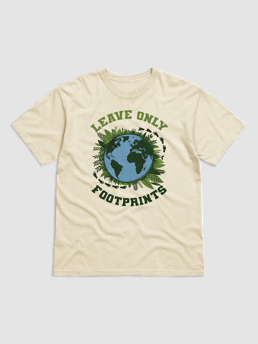 Leave Only Footprints, Care for Our Planet T-Shirt product image (1)