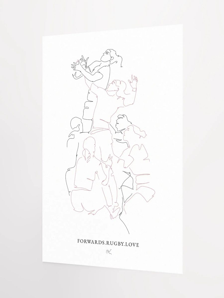 Rugby Love: Enhanced Matte Poster product image (7)