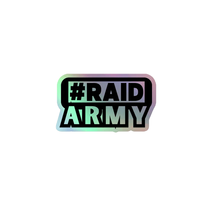 #RaidArmy Sticker product image (2)