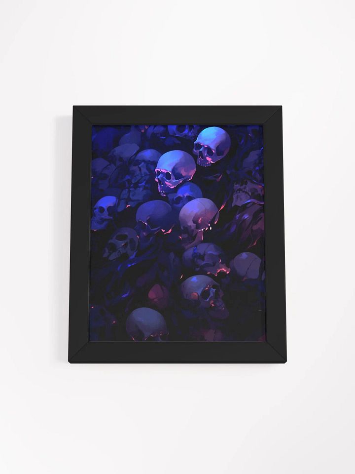 Framed Ethereal Skull Pile Poster product image (15)