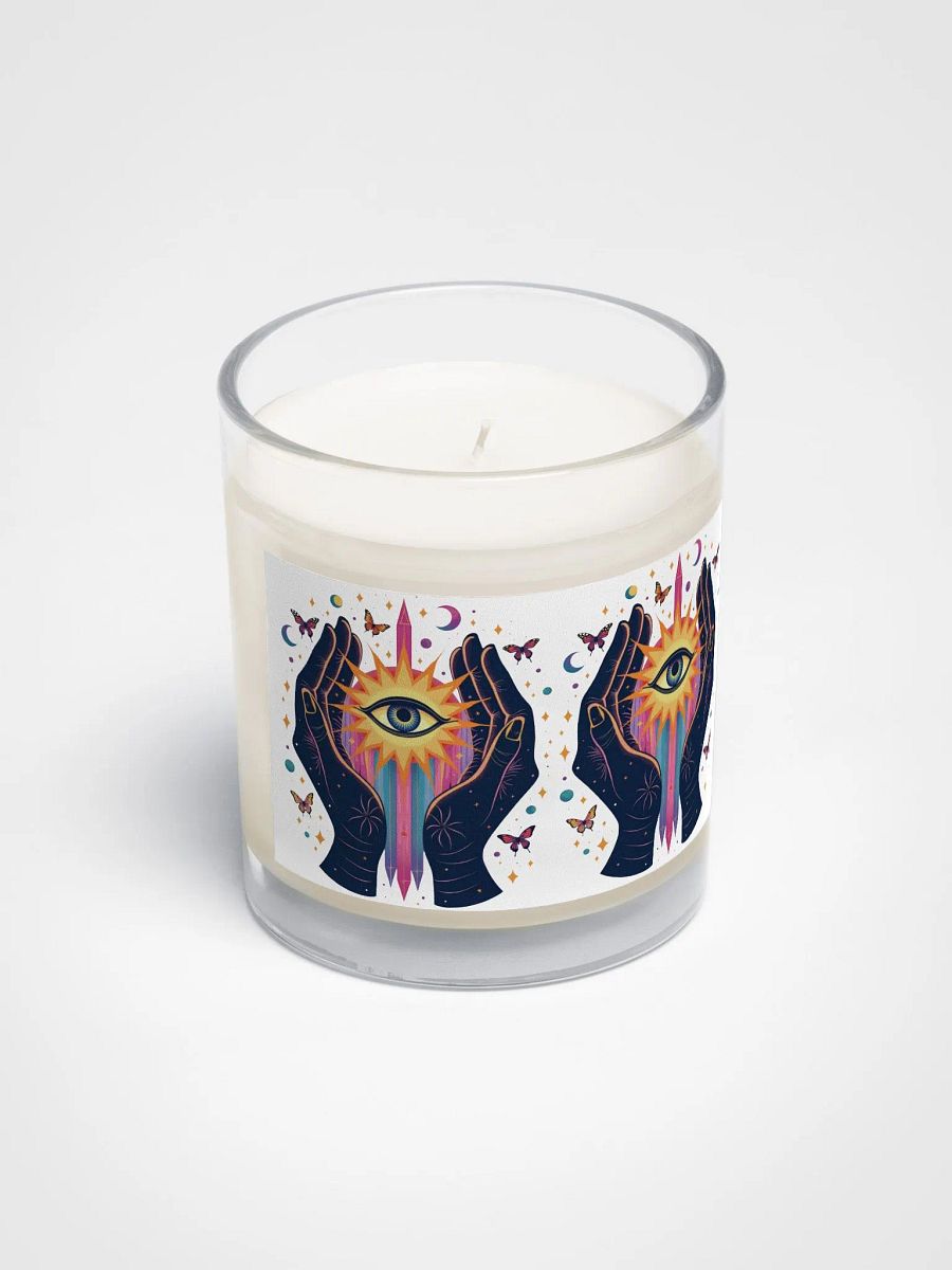 Mystical Third Eye Soy Wax Candle - Cosmic Boho Design product image (1)