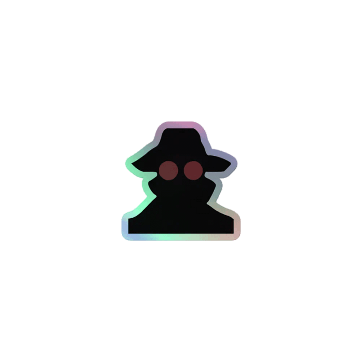 EXCLUSIVE Hat Man Sticker product image (1)