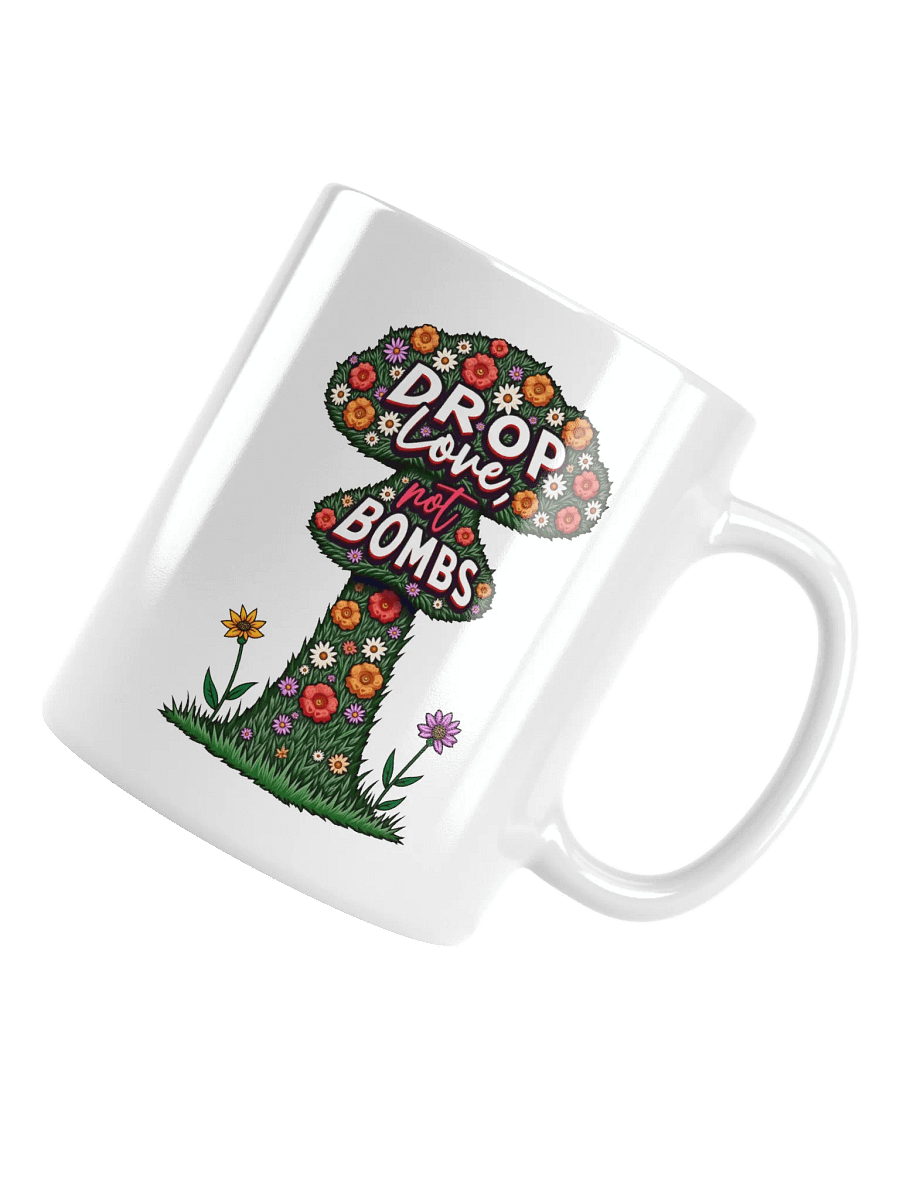 Drop Love, Not Bombs Mug product image (4)