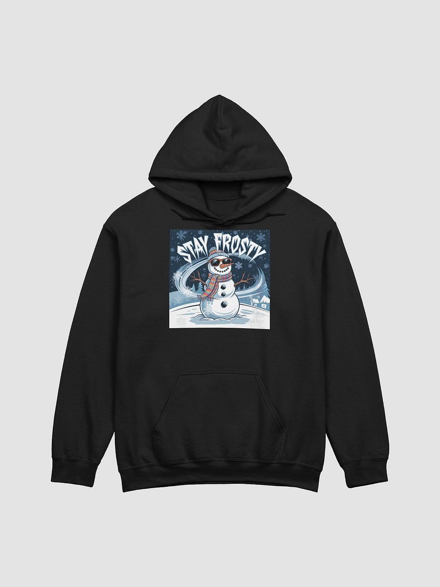 Stay Frosty Snowman winter Christmas hoodie product image (1)