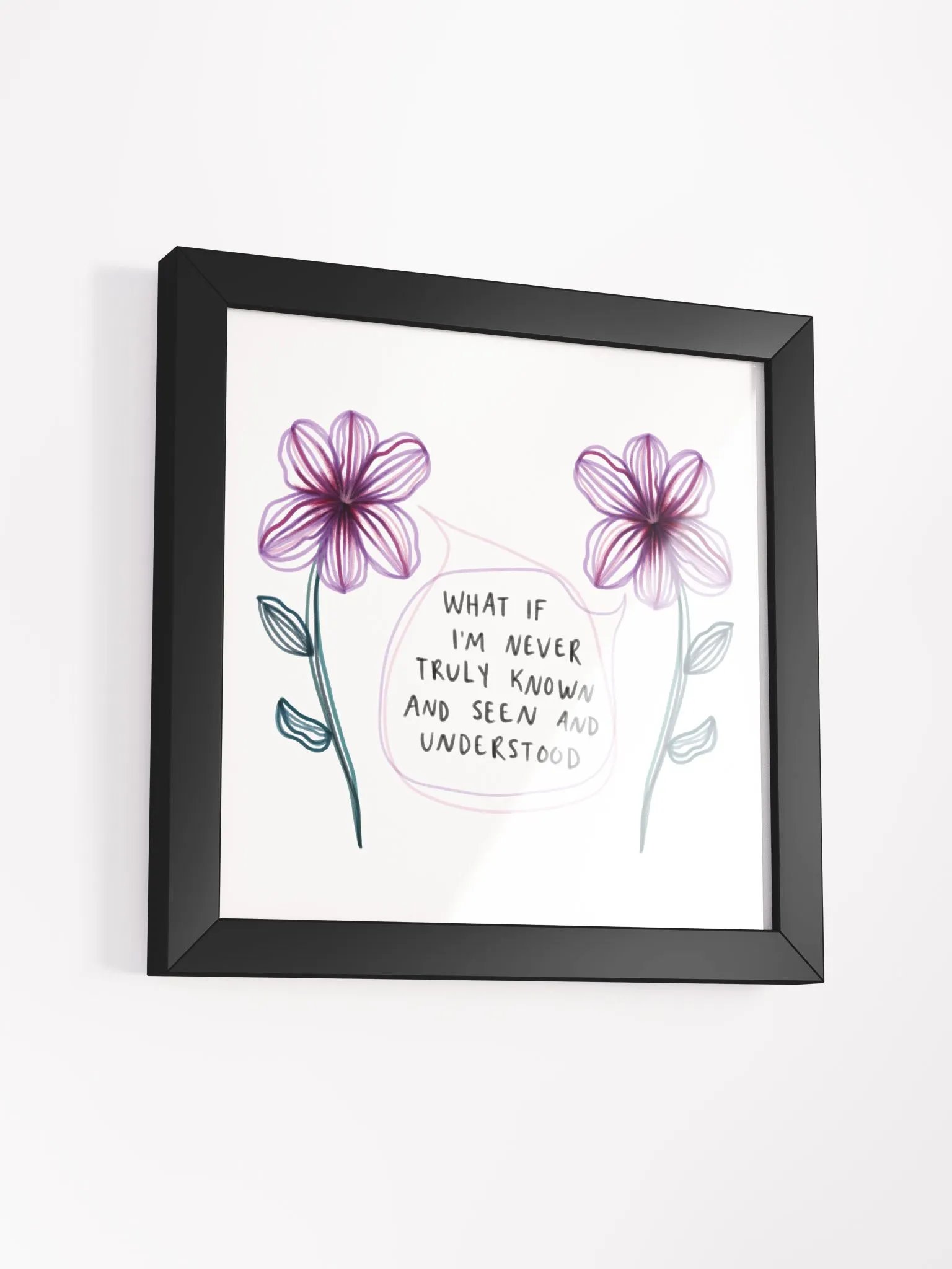 Understood Framed Art Print product image (3)