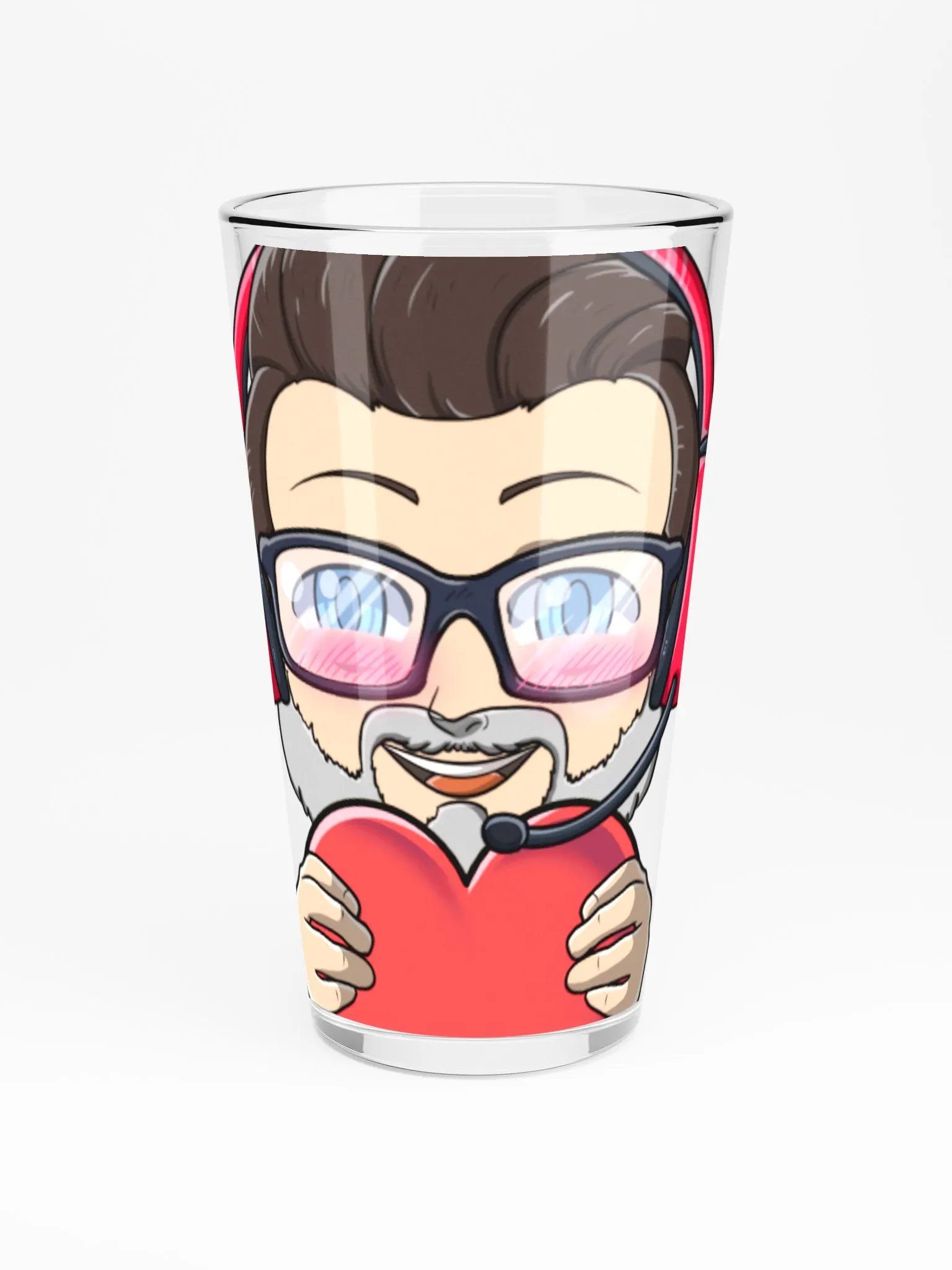 Ricky Love Emote Pint Glass product image (3)