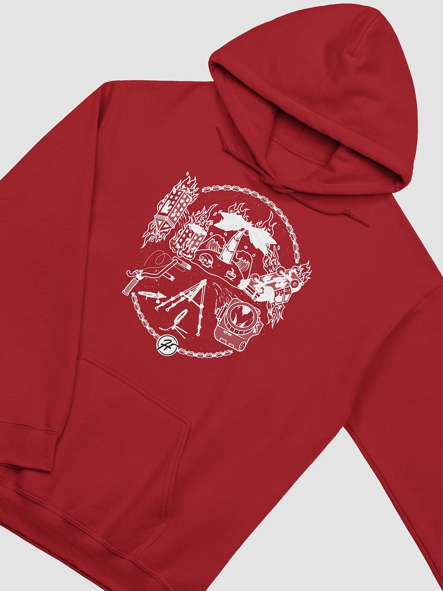 Destroy Hoodie Red product image (3)