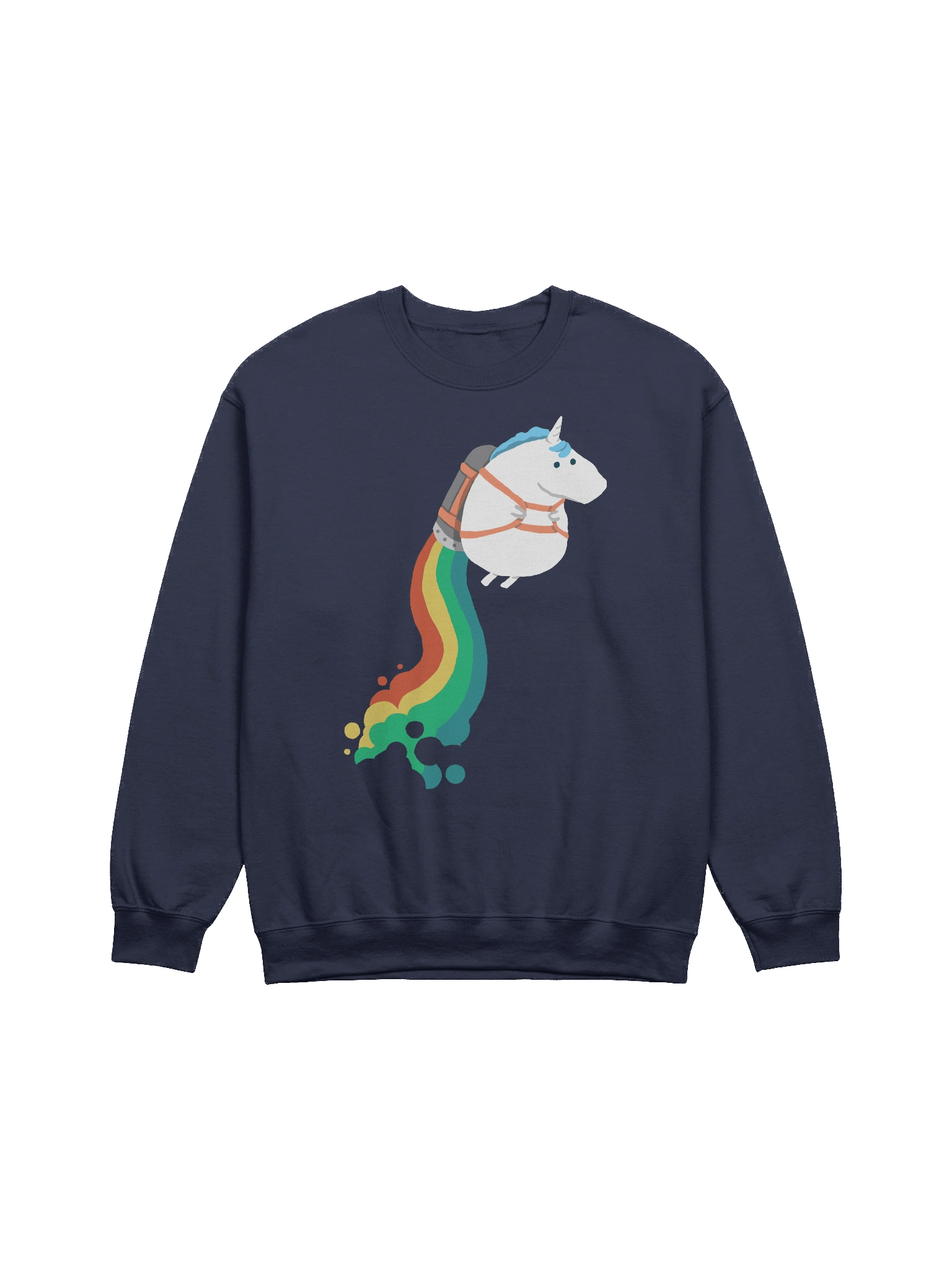 Flying Unicorn graphic sweatshirt product image (5)