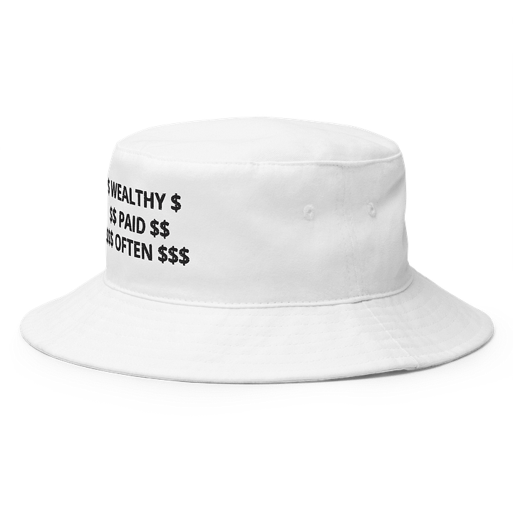 $$ WEALTHY PAID OFTEN $$ Cotton Bucket Hat product image (2)