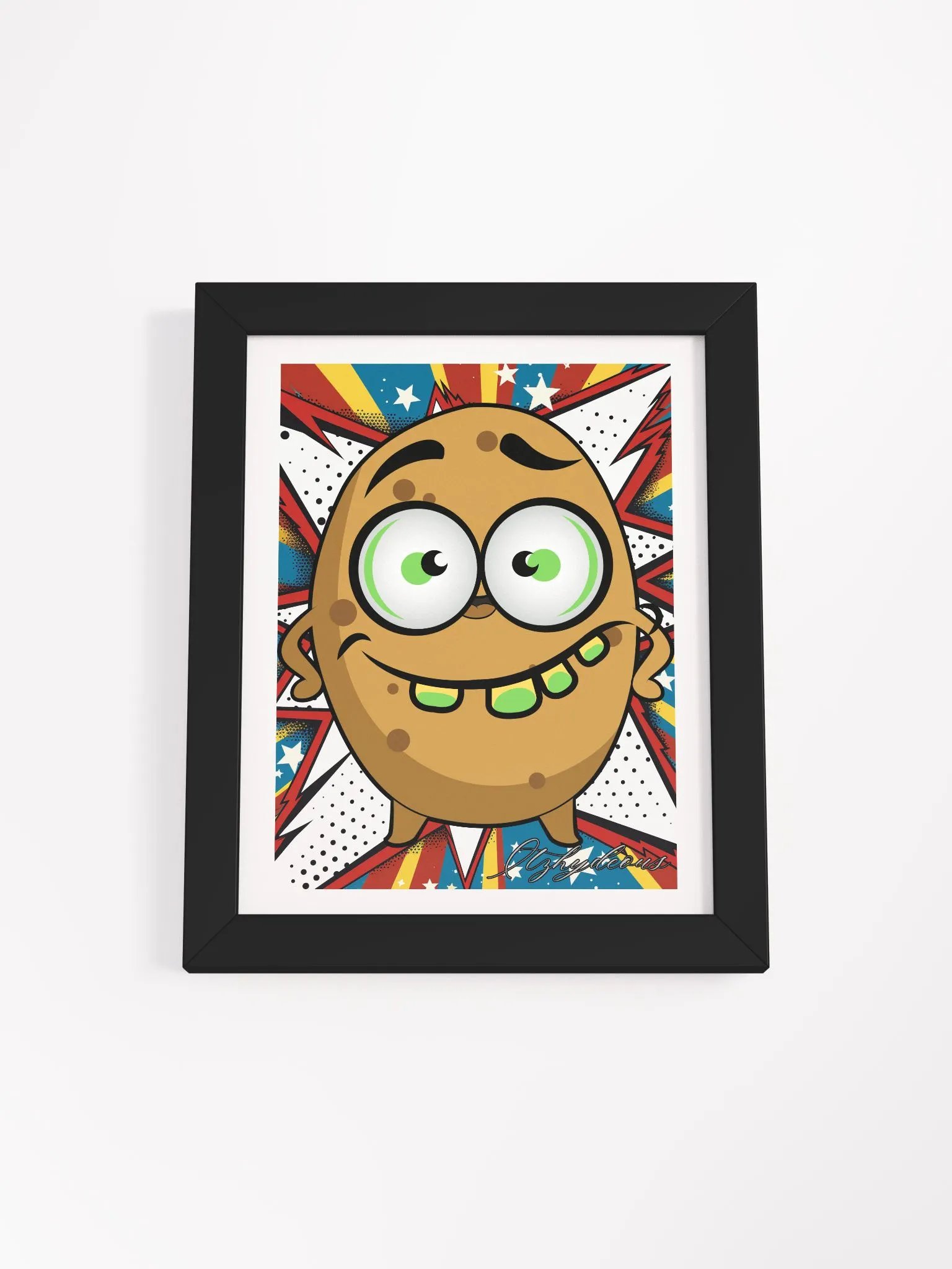 Spud-tacular Pop Art Poster product image (1)