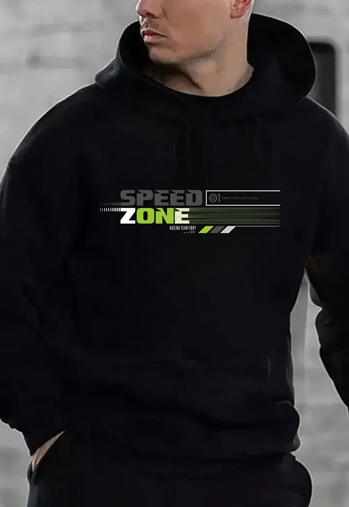 SPEED ZONE Unisex Oversized Hoodie product image (1)