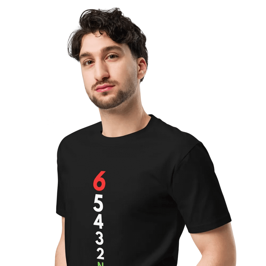 1 Down 5 Up Unisex Premium T-Shirt product image (4)