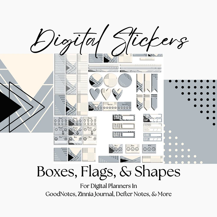 Boxes, Flags, and Shapes Set 1 in Effortless Pattern Palette product image (1)