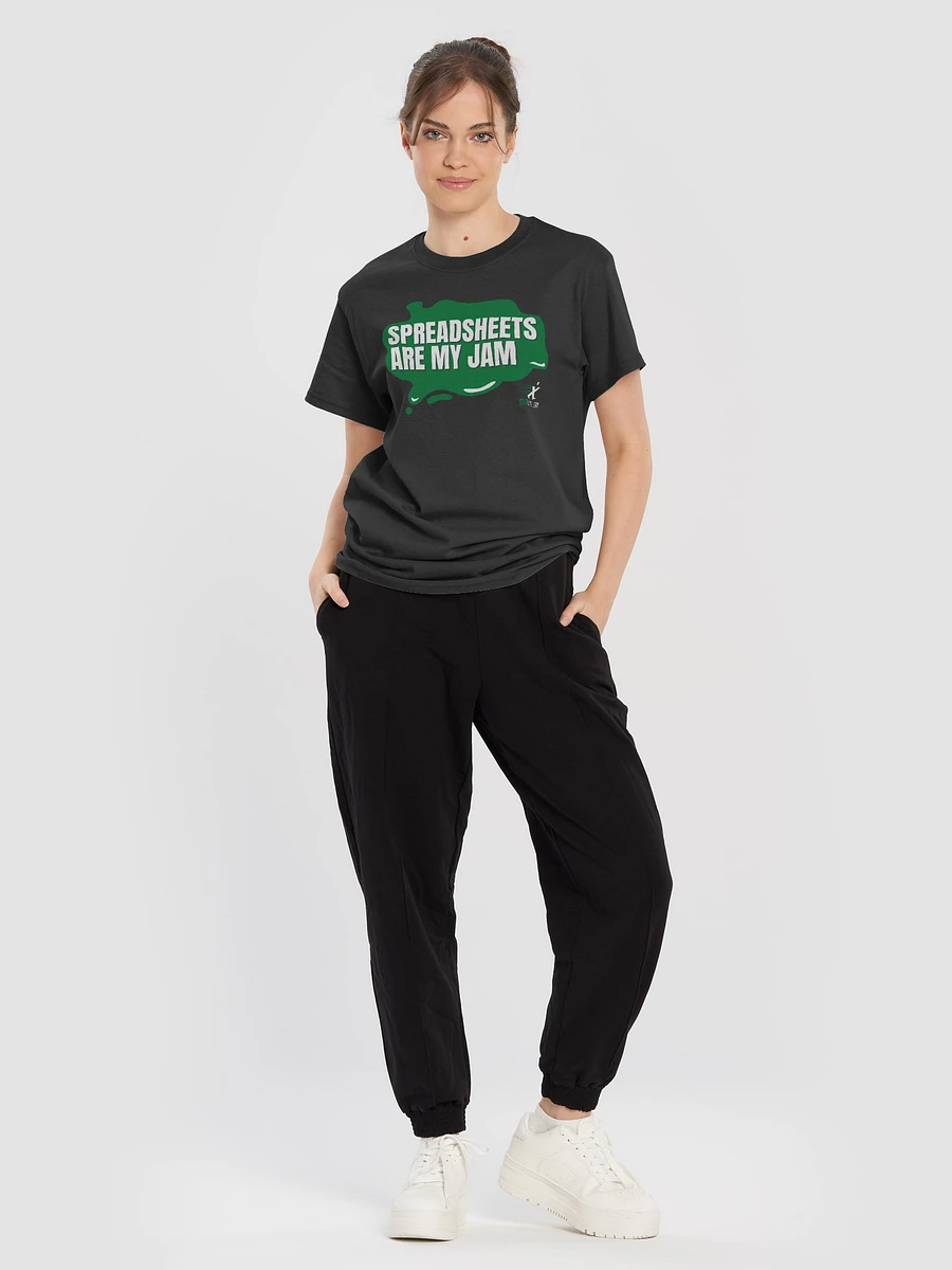 Spreadsheets Are My Jam - Black T-Shirt product image (4)