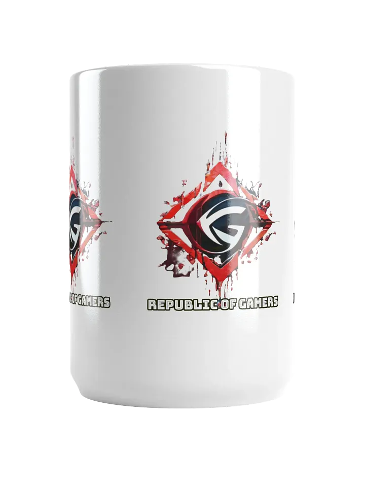 Dynamic Gaming Logo Mug, Glossy White Coffee Cup, Perfect Gift for Gamers product image (2)