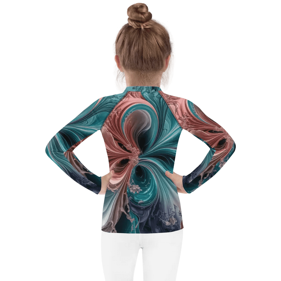 Liquid Color PT, Kids Rash Guard product image (2)