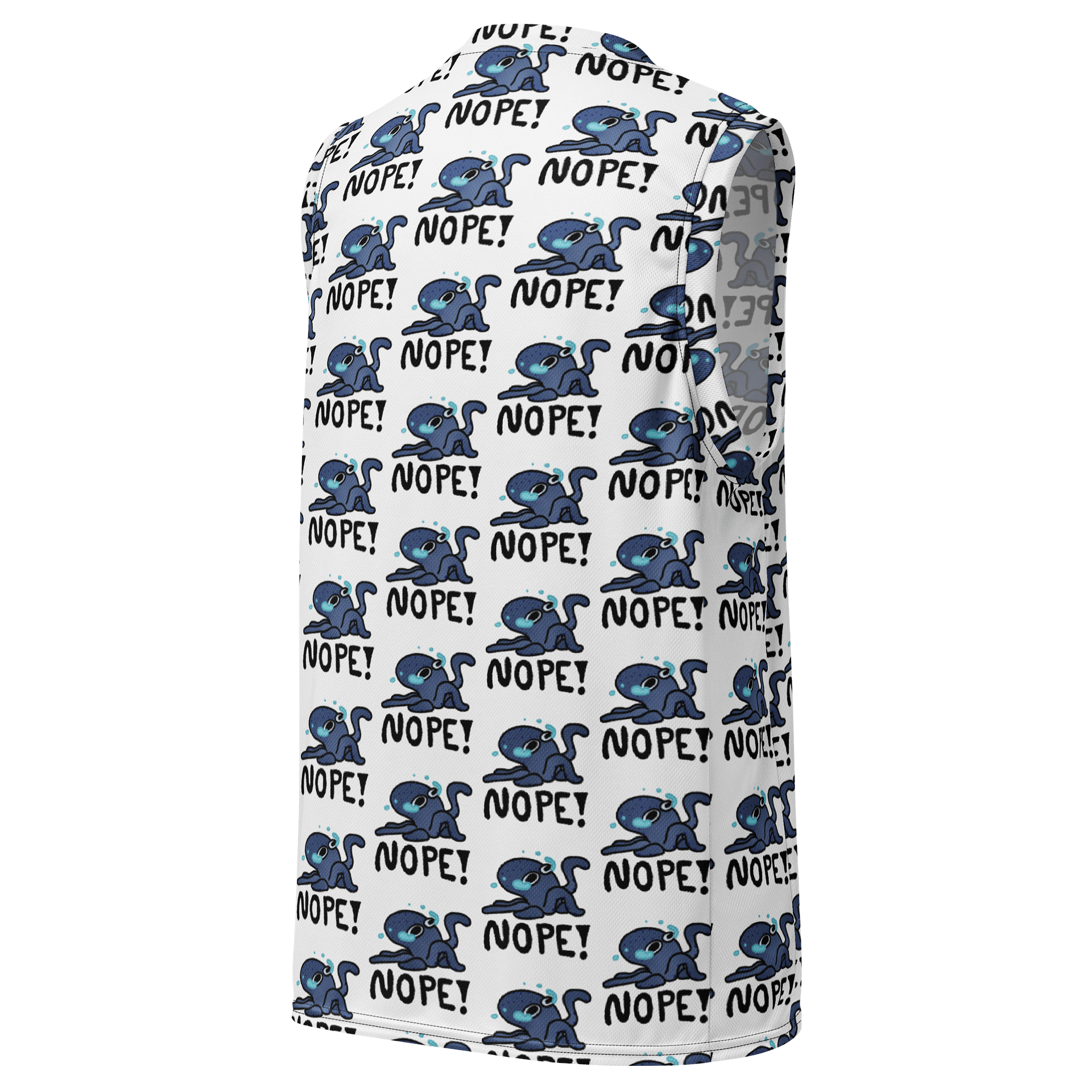 NopeTopus Emote Basketball Jersey product image (3)