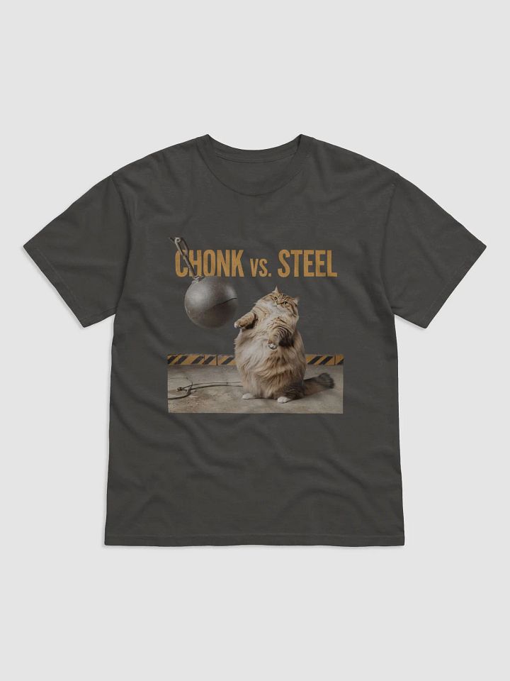 Chonk vs. Steel Heavyweight Tee (Comfort Colors) product image (1)