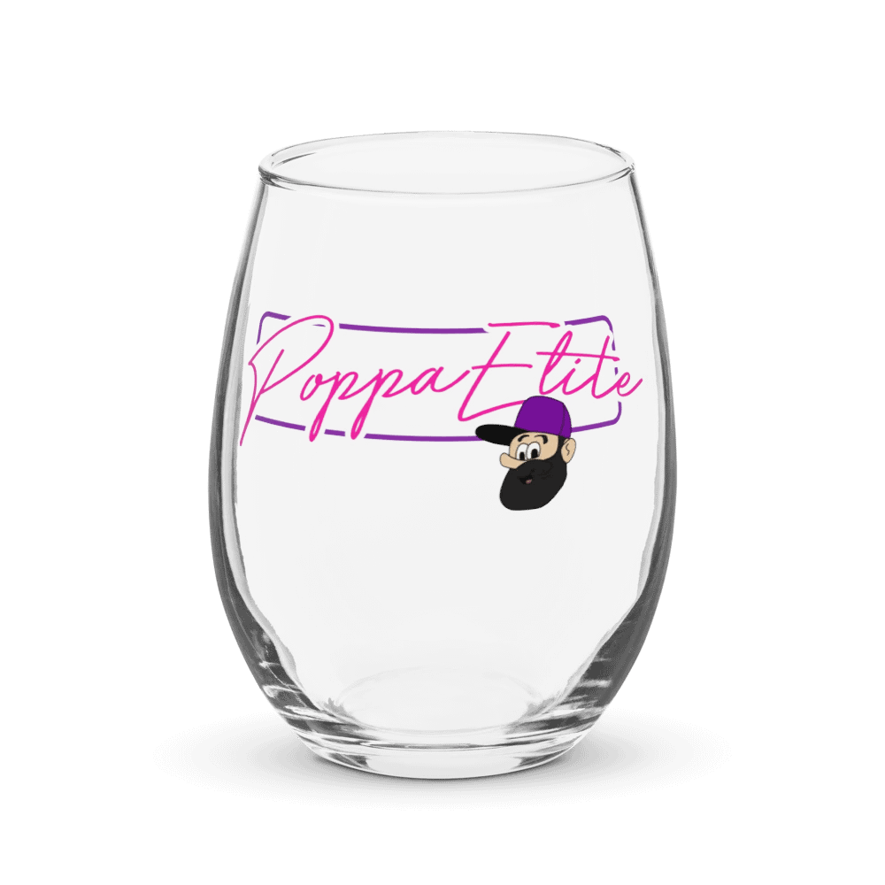 PoppaElite Stemless Wine Glass product image (1)