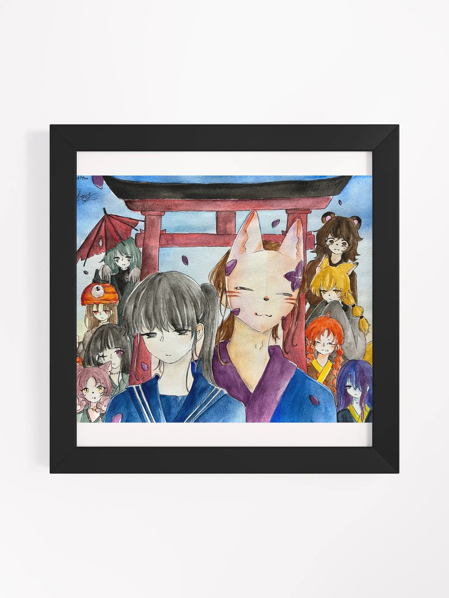 Yokai Framed Matte Poster product image (3)