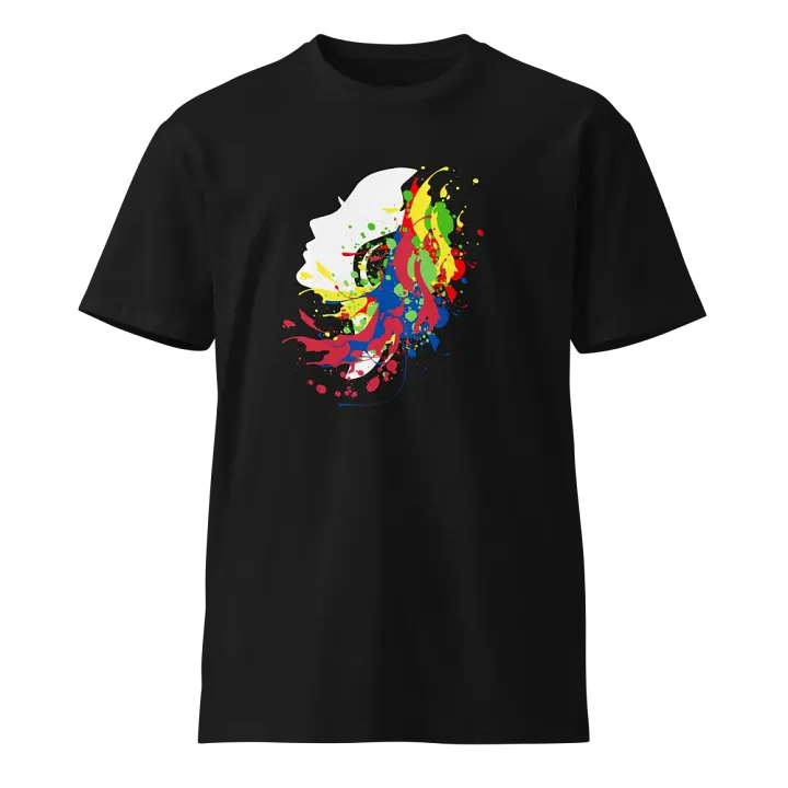 Abstract Women Face - Unisex Premium T-Shirt product image (1)