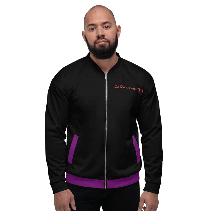 Blouson aviateur personnalisable LaDragonazTv/ LaDragonazTv Customizable Bomber Jacket product image (2)