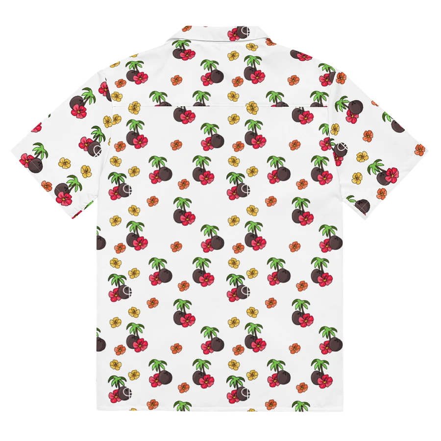 Striped Tropical Island Hawaiian Shirt product image (11)