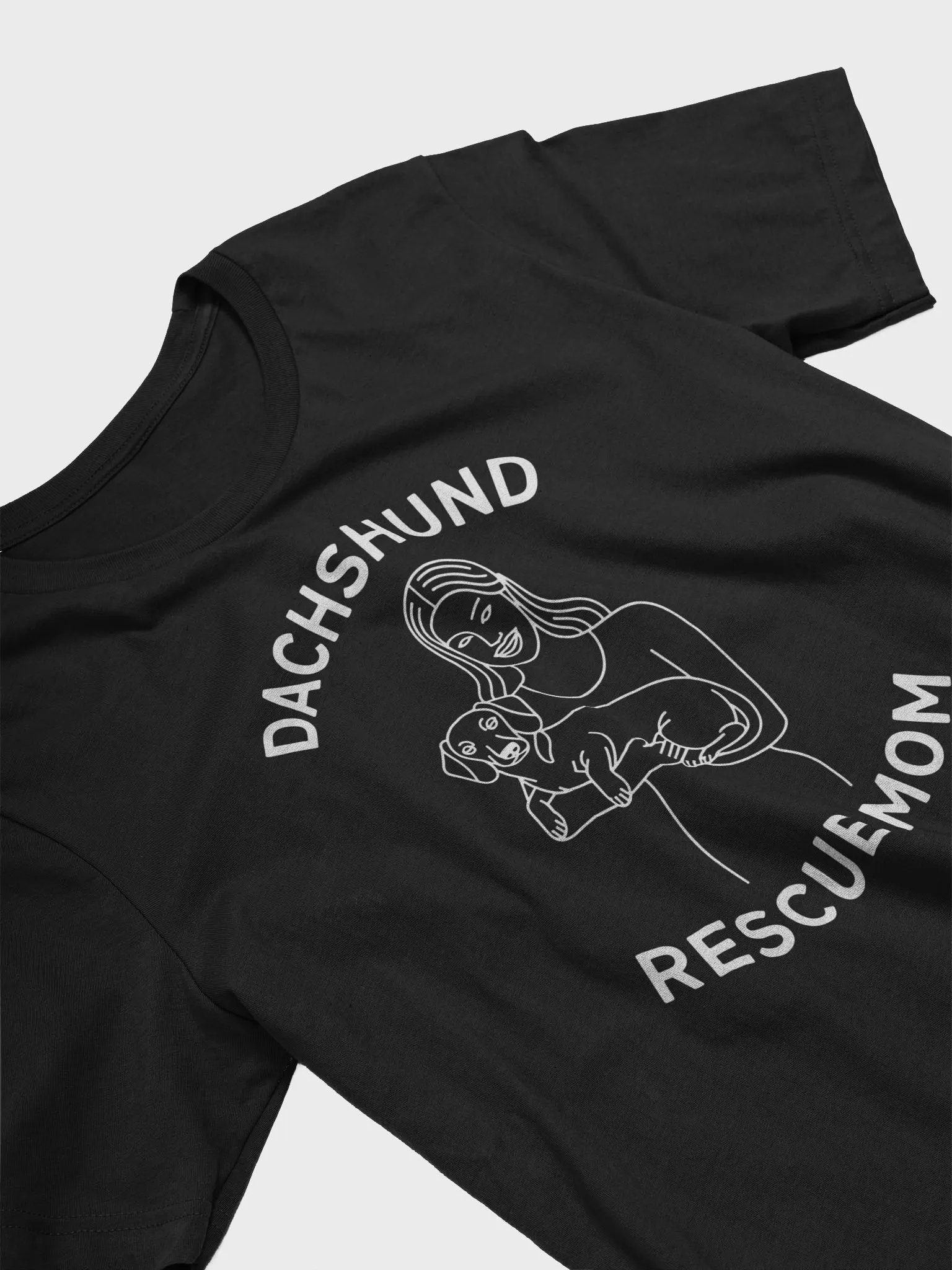 Dachshund Rescue Mom T-Shirt product image (5)